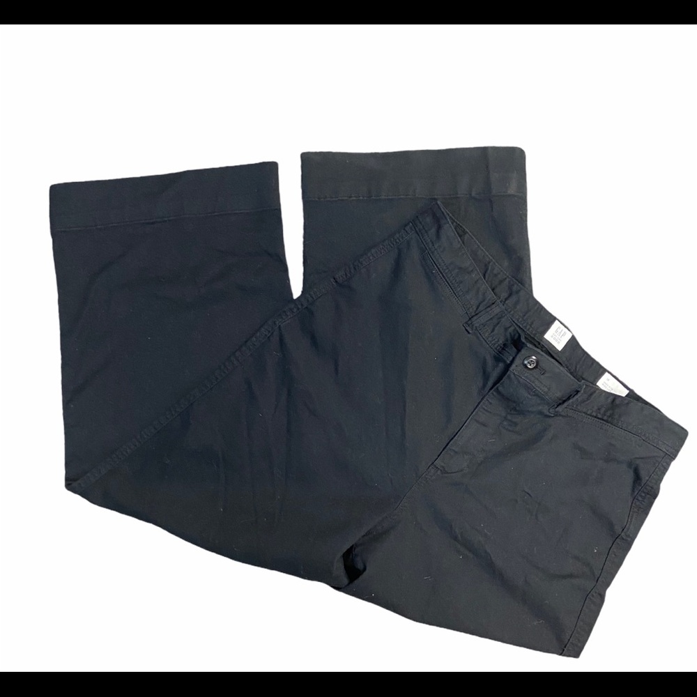 Gap For Good Black High Rise Wide Leg Crop Jean 16